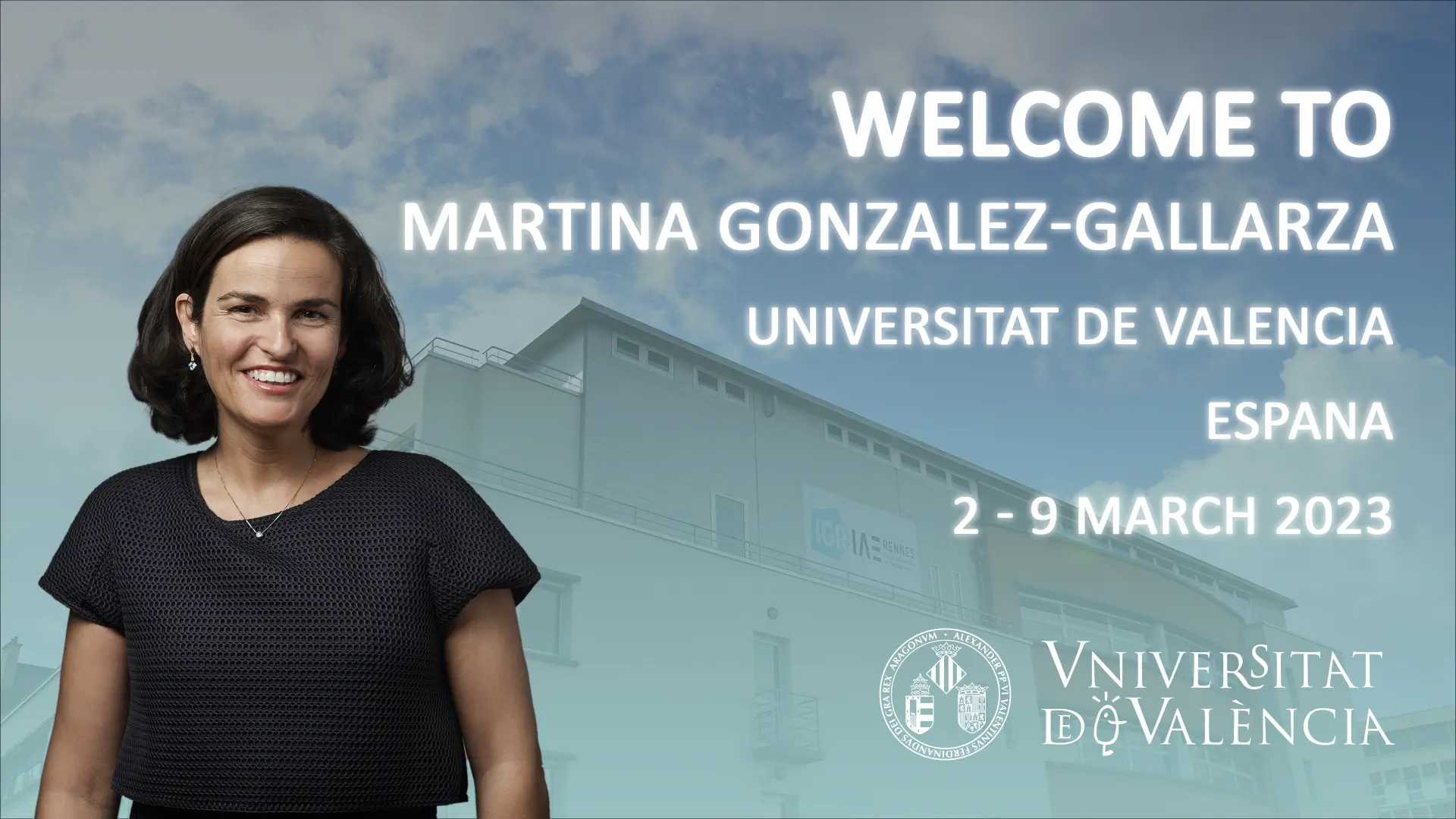 Visiting professor: Martina GALLARZA