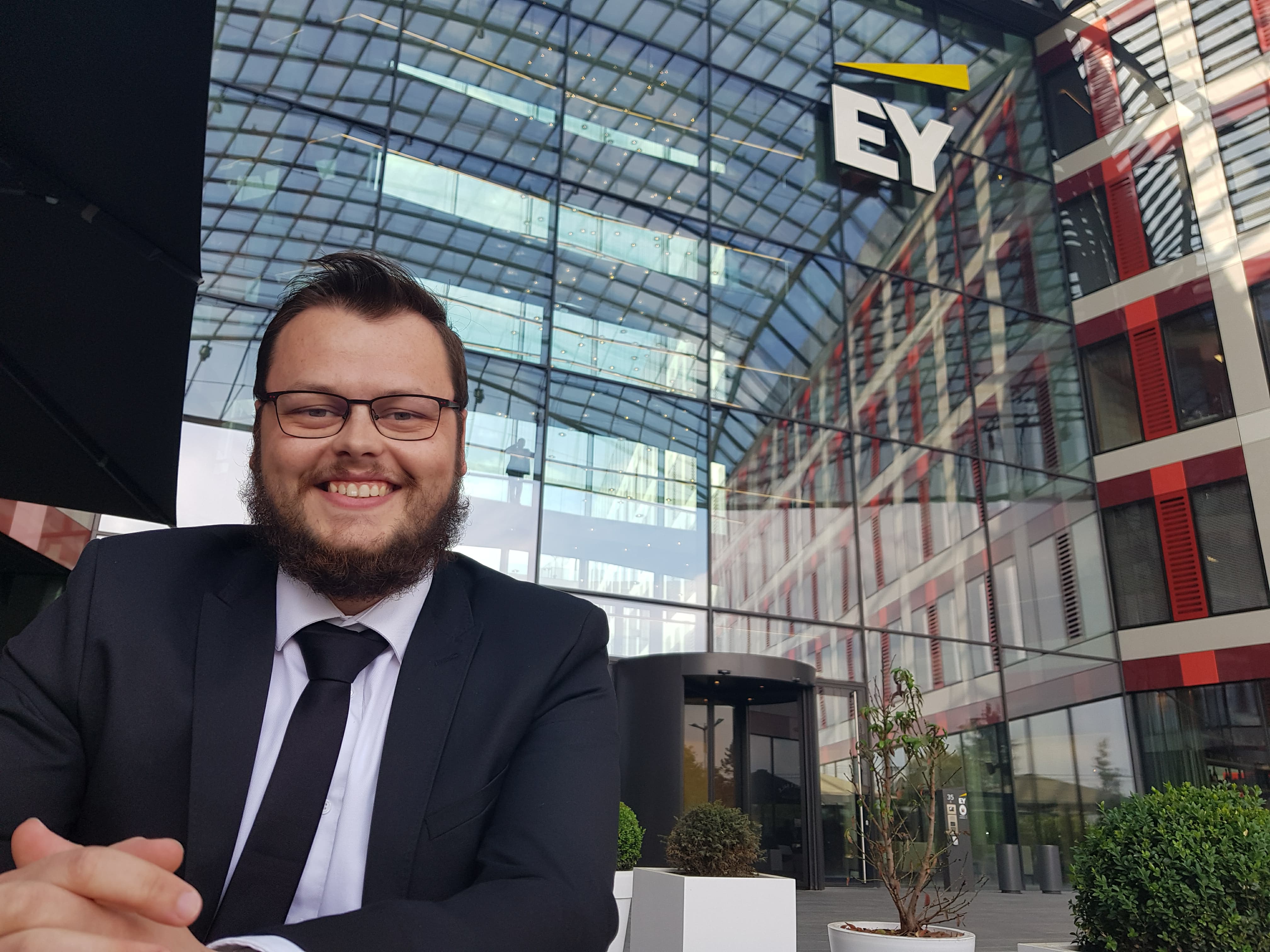 Corentin, Master CCA, en stage chez Ernst & Young au Luxembourg FI Master CCA