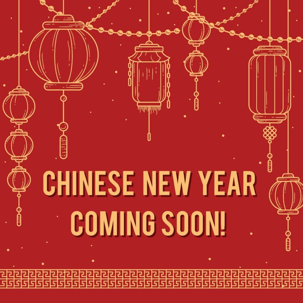 Happy Chinese New Year to all our students from Asia!