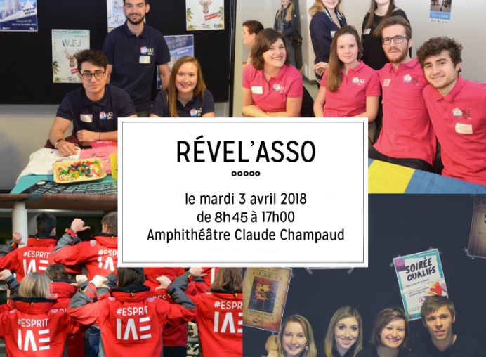 Journée « RÉVEL’ASSO » à l’IGR-IAE !