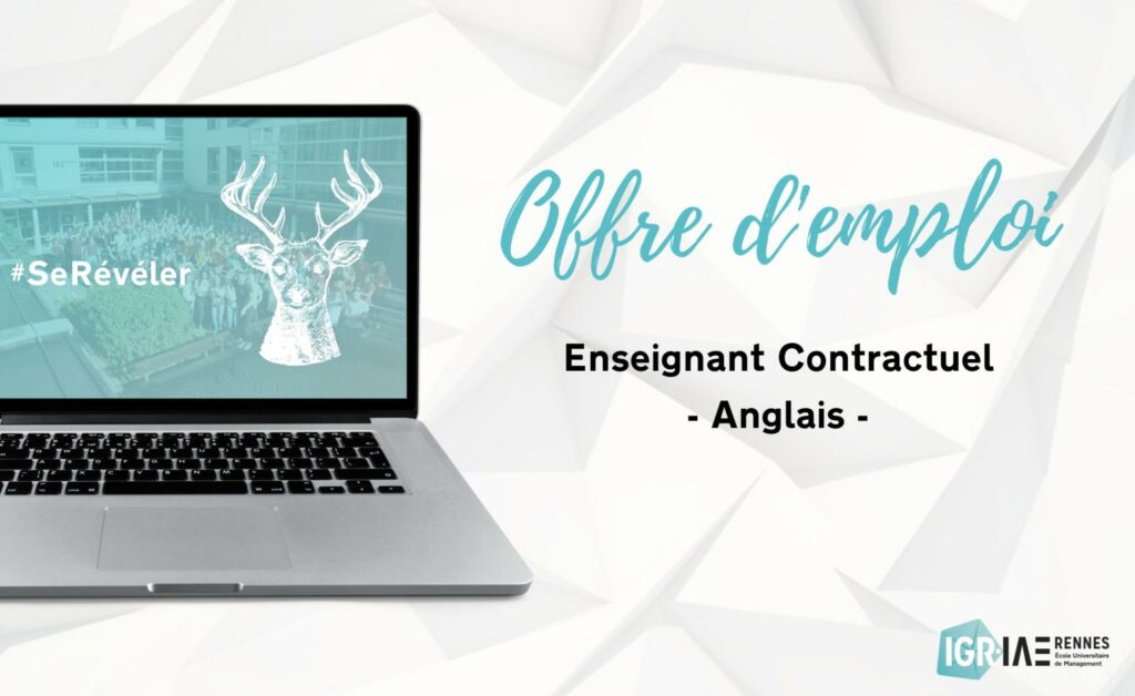 Offre de poste : enseignant contractuel en anglais