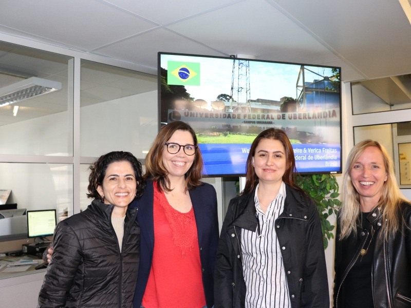 Visit of the Universidade da Federal de Uberlândia, Brazil