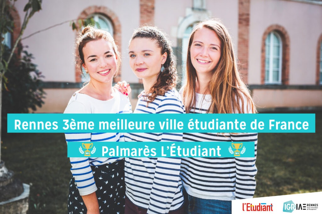 Rennes dans le top 3 des villes étudiantes françaises