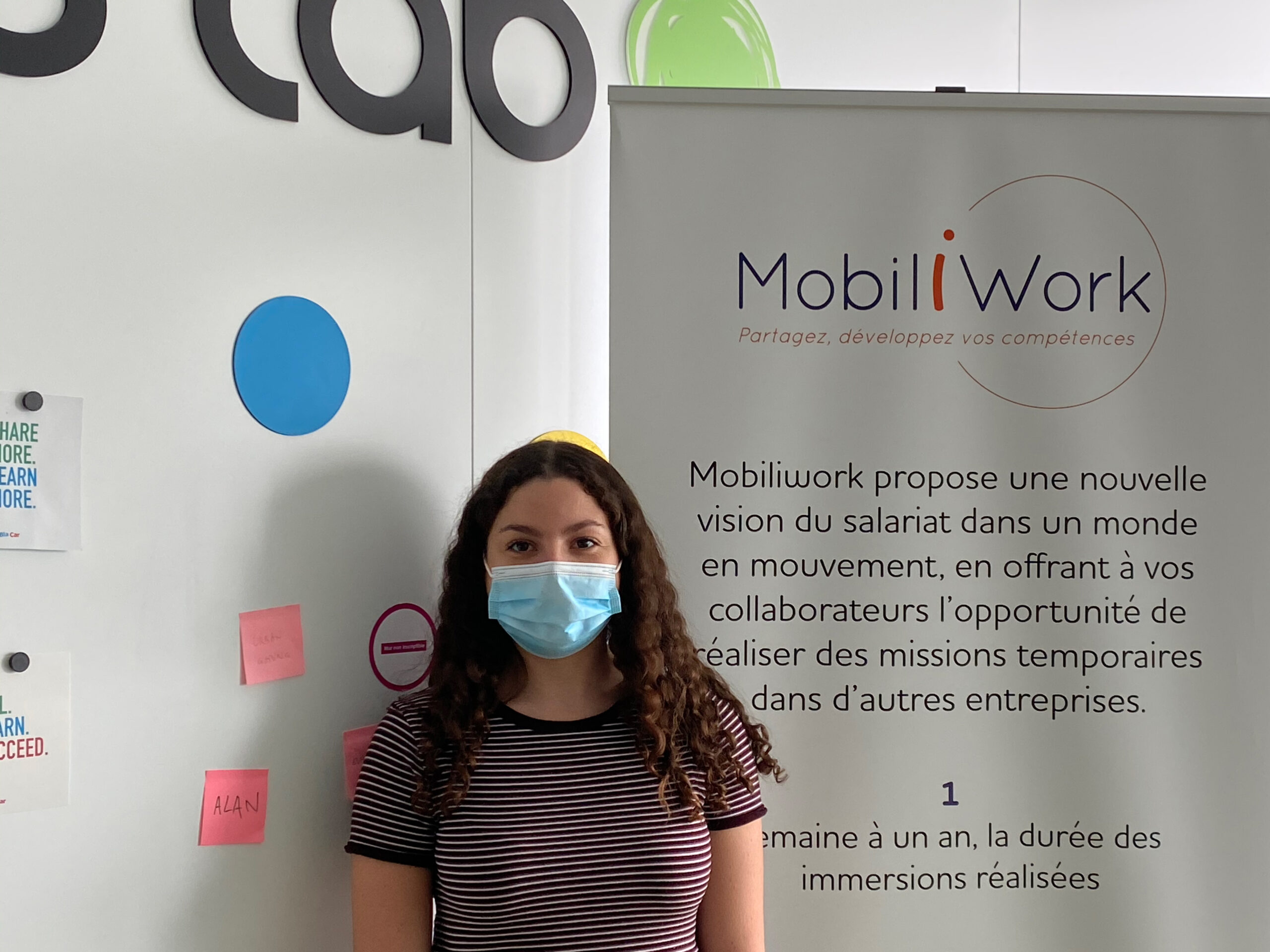 Laure Limery, en stage chez Mobiliwork