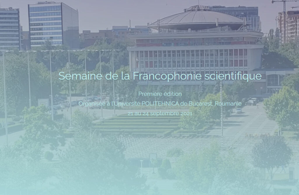 Semaine Francophonie Scientifique