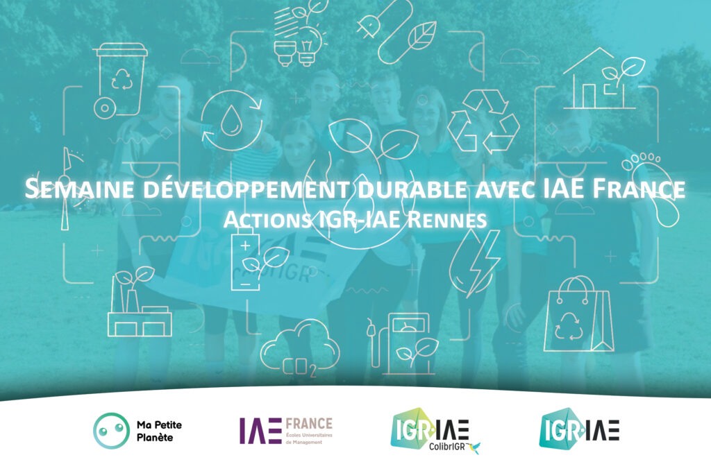 Semaine Développement Durable avec IAE France