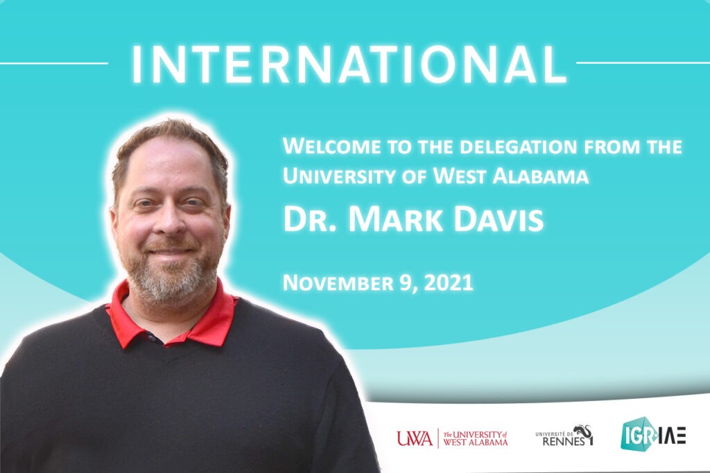 Visite d’une délégation de la University of West Alabama, USA