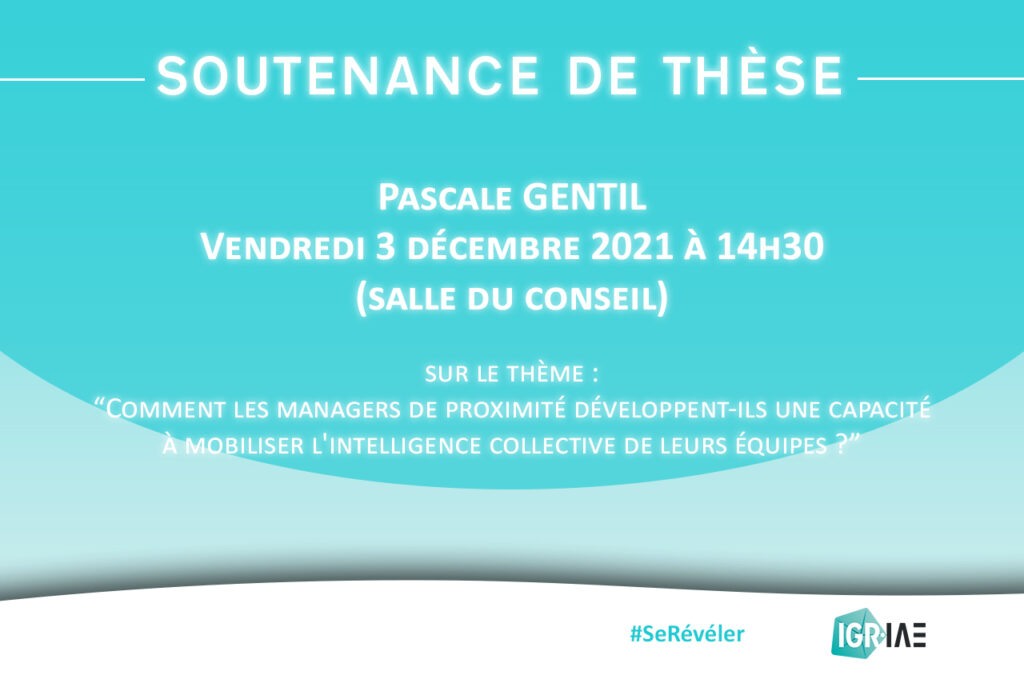 Soutenance de thèse de Pascale Gentil