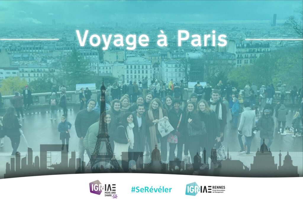 Souvenirs parisiens avec Move & Share et le BDE