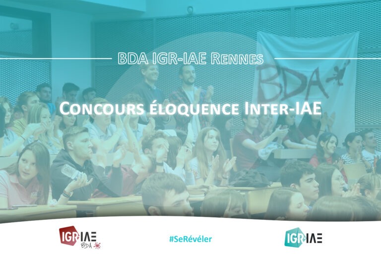 Concours éloquence inter IAE