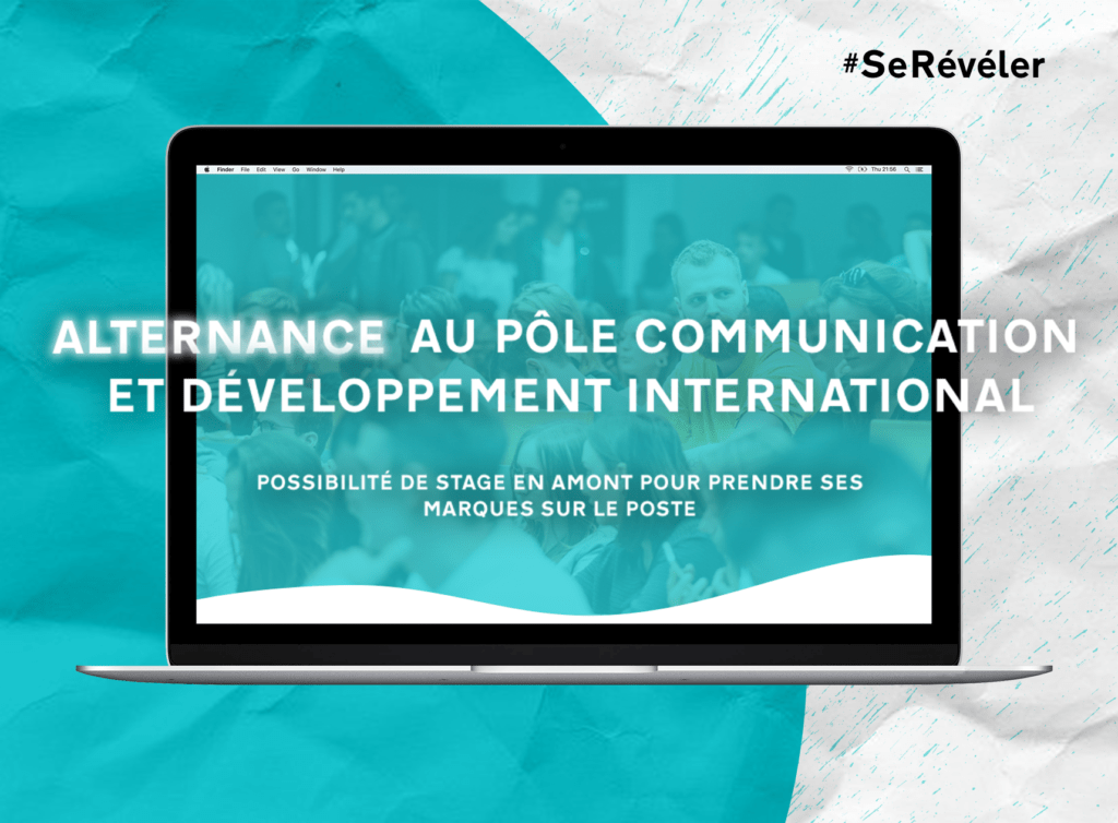 Offre d’emploi – Alternance au pôle Communication & Développement International