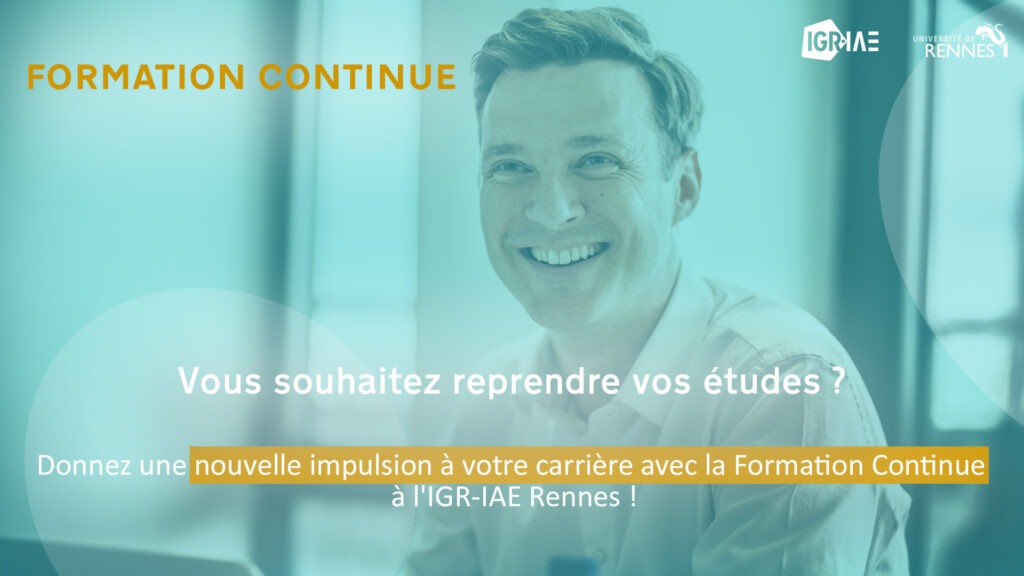Il est encore temps de vous inscrire en Formation Continue!