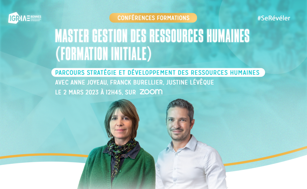 Conférence Master GRH en formation initiale