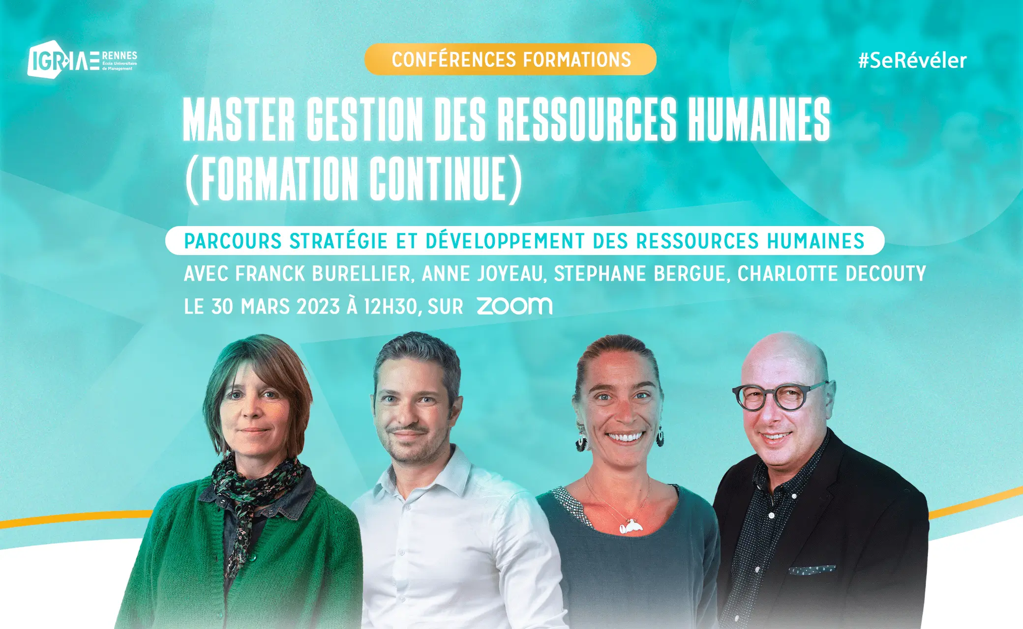 Conférence Master GRH en formation continue