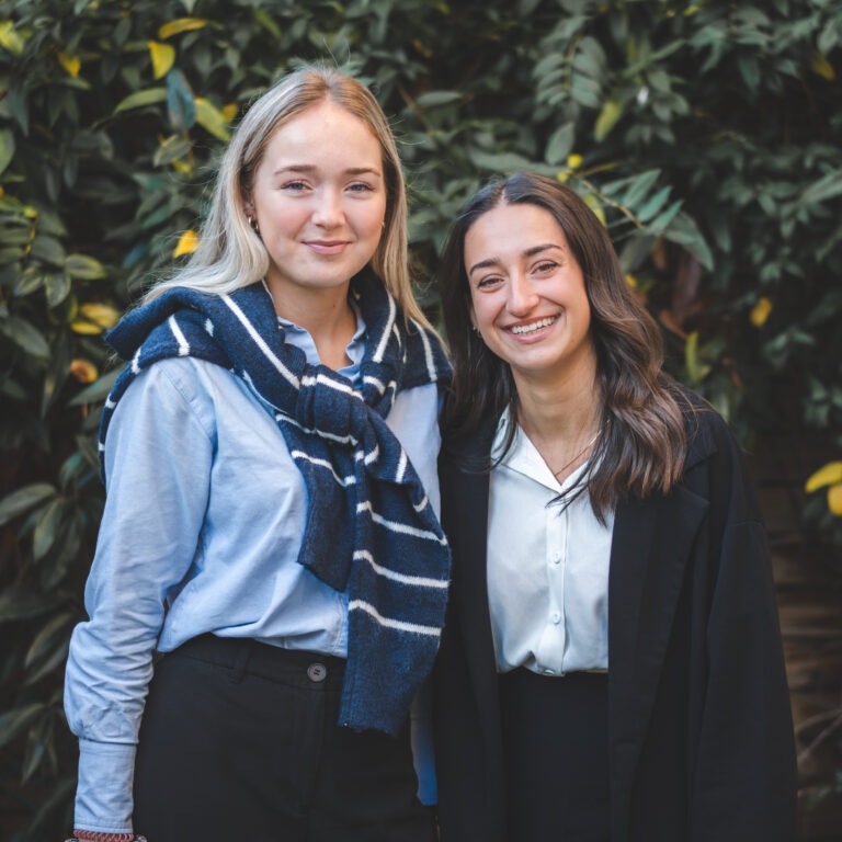 Manon Geffrelot et Elisa Ricordeau