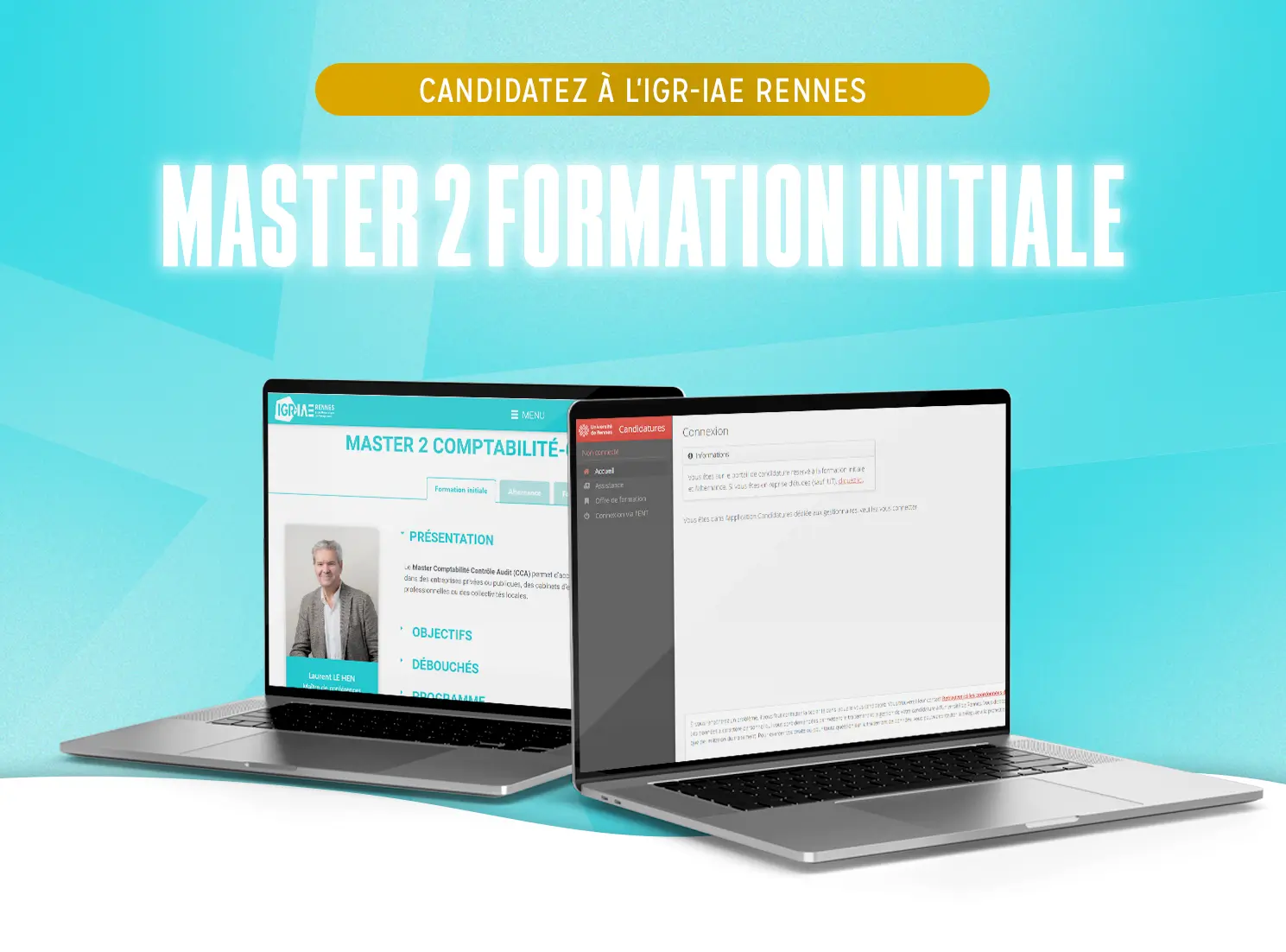 Rentrée 2023/2024 en MASTER 2 : Candidatez en formation initiale à l’IGR-IAE Rennes !