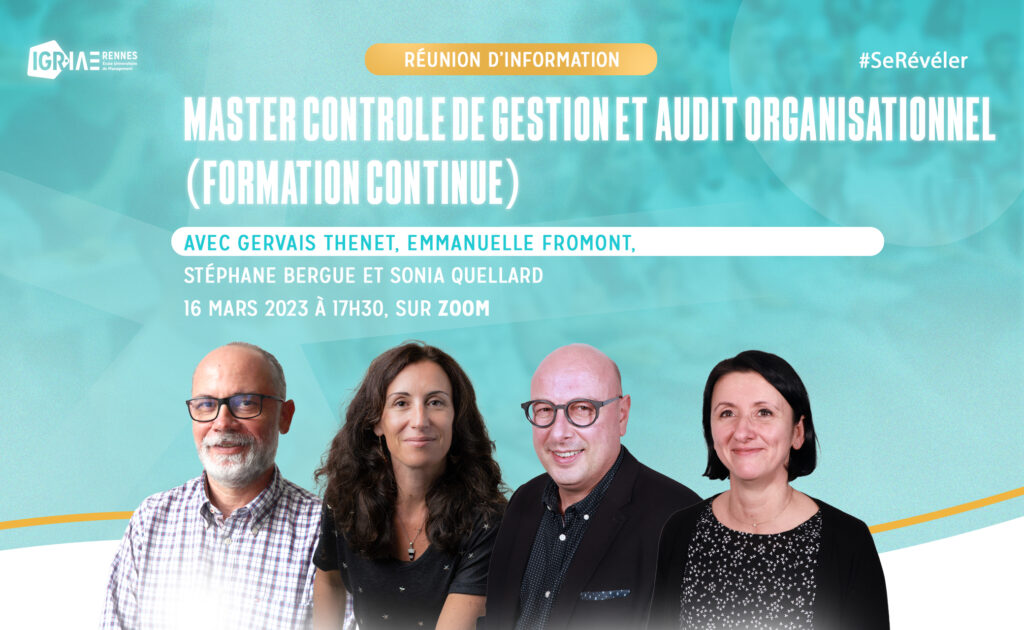 Réunion d’information sur le Master CGAO en formation continue