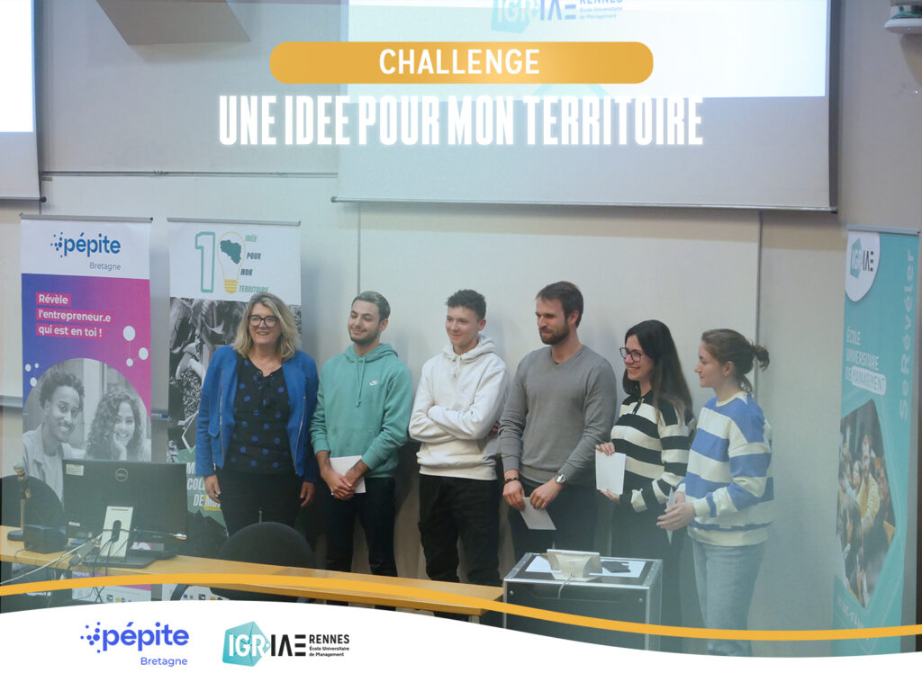 2ème édition du Challenge Une idée pour mon territoire à l’IGR-IAE Rennes