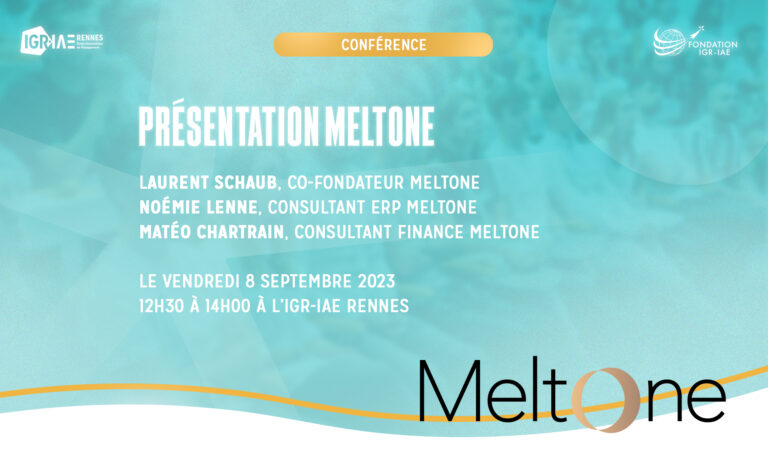 Inauguration du Cycle des Conférences CGAO-SICG avec MeltOne : un événement à ne pas manquer !
