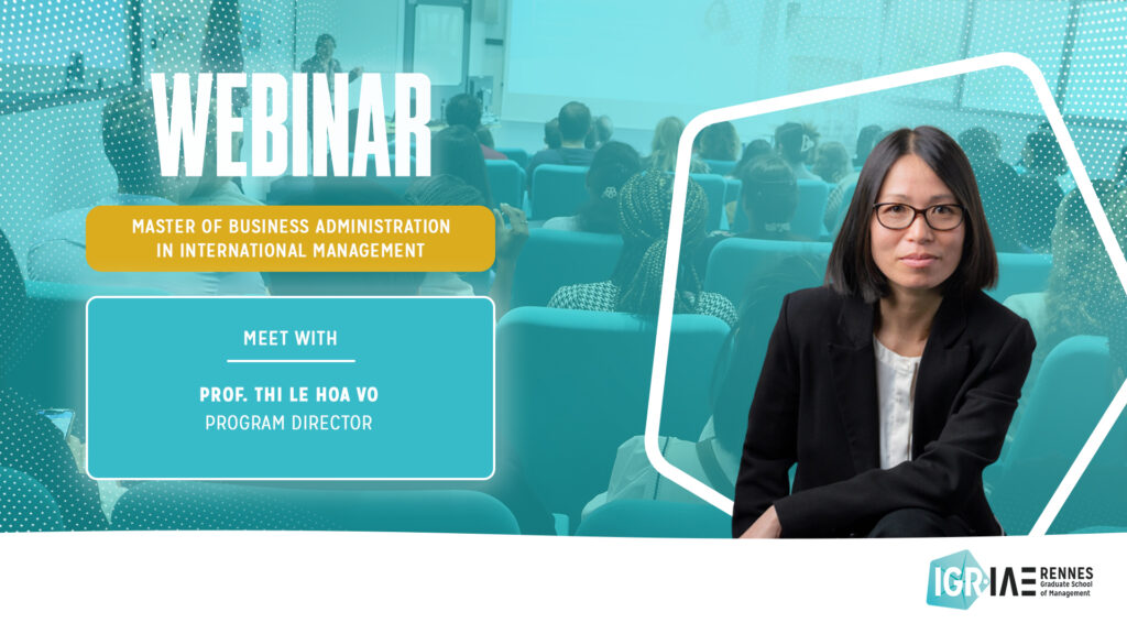 Q&A – Live webinar – Master of Business Administration in International Management