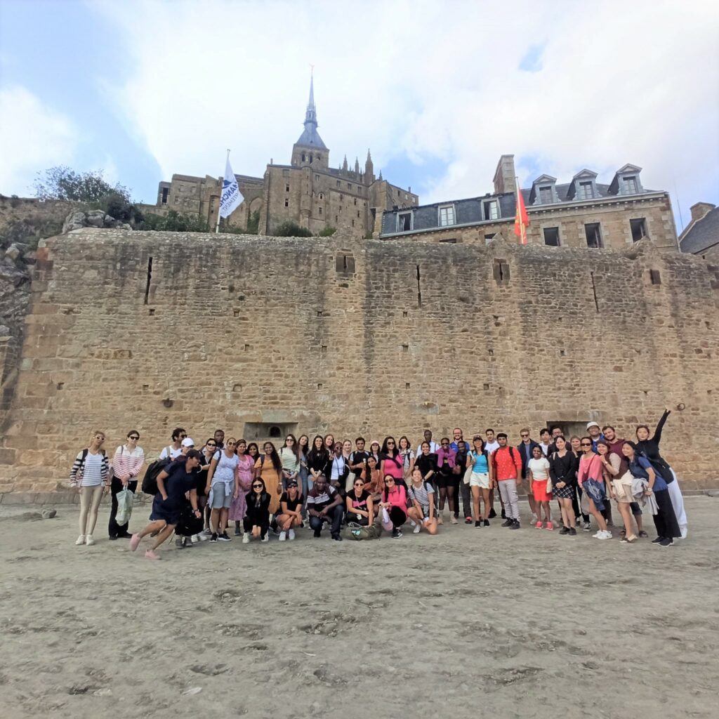 Discovery of the Mont Saint Michel for our international students