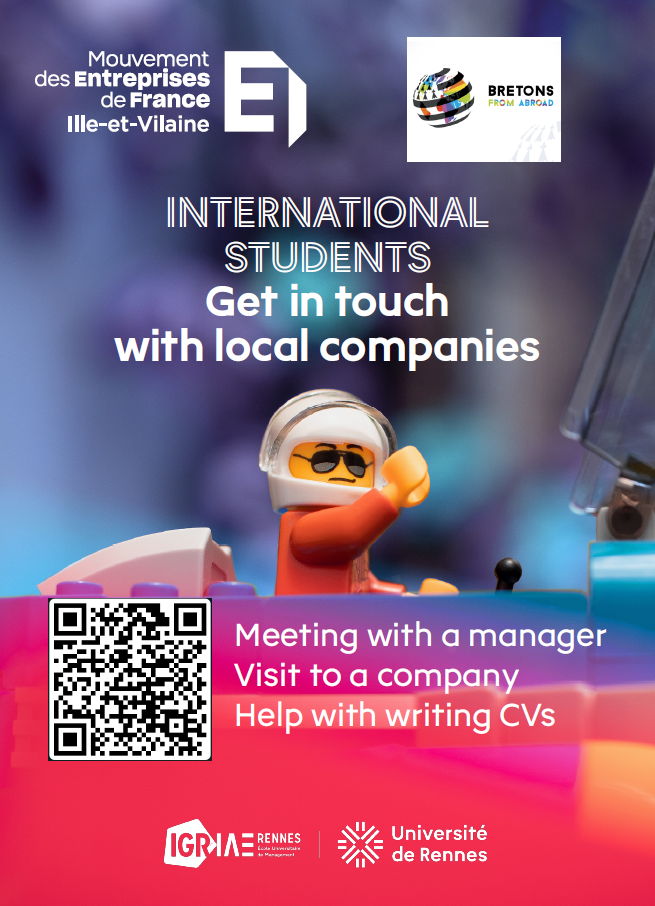 MEDEF at IGR-IAE Rennes’ Career Fair : Connecting International Students and Local Businesses