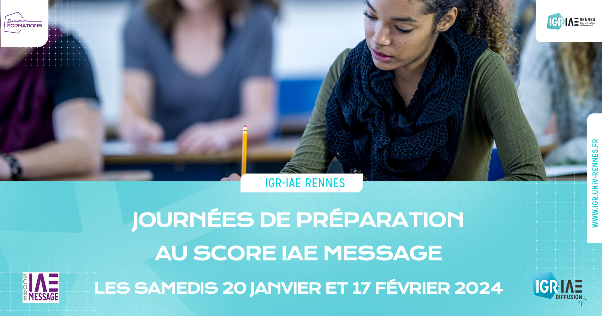 Préparation au Score Message 2024 avec IGR Diffusion - IGR IAE Rennes