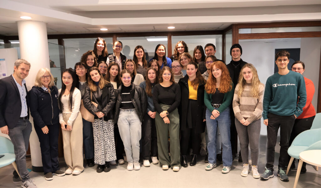 Rencontre avec Frances Gunn et nos étudiants de Master GRH