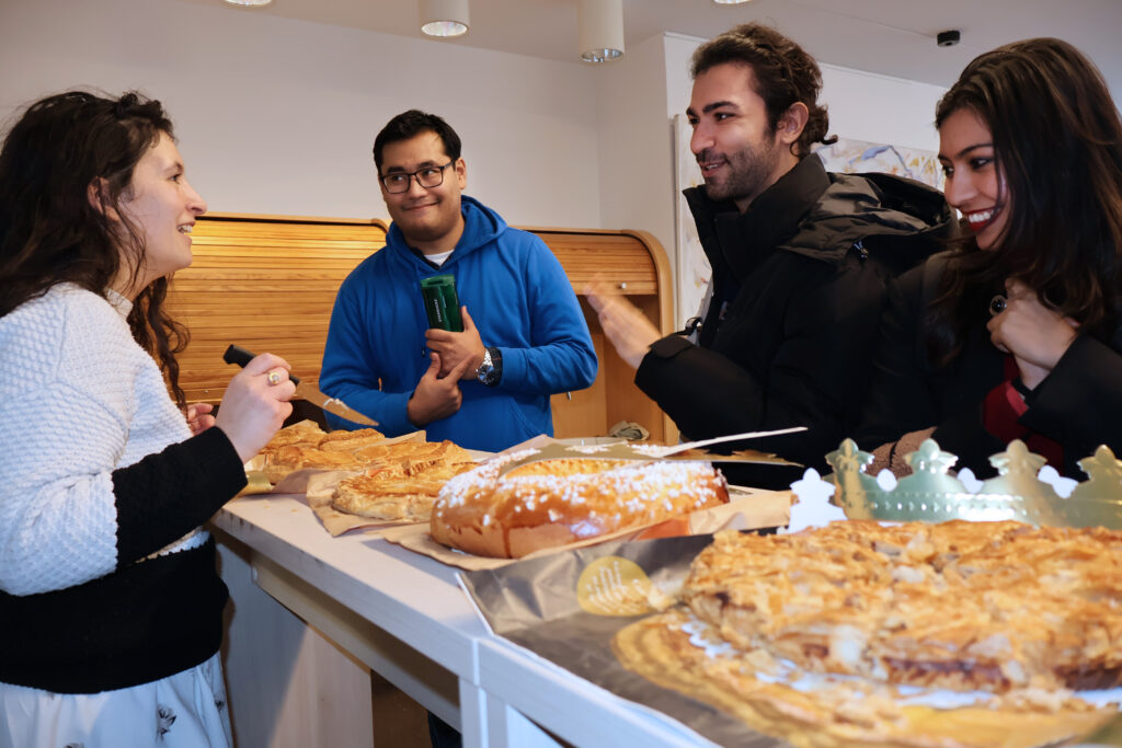 Célébration de la Galette des Rois avec nos étudiants internationaux