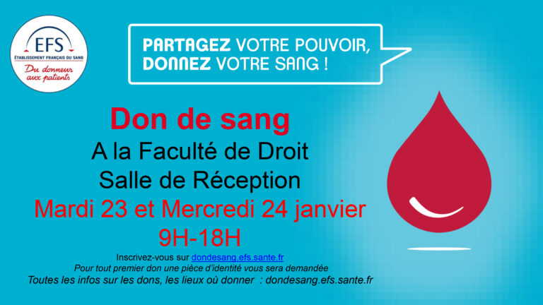 don du sang janvier 2024