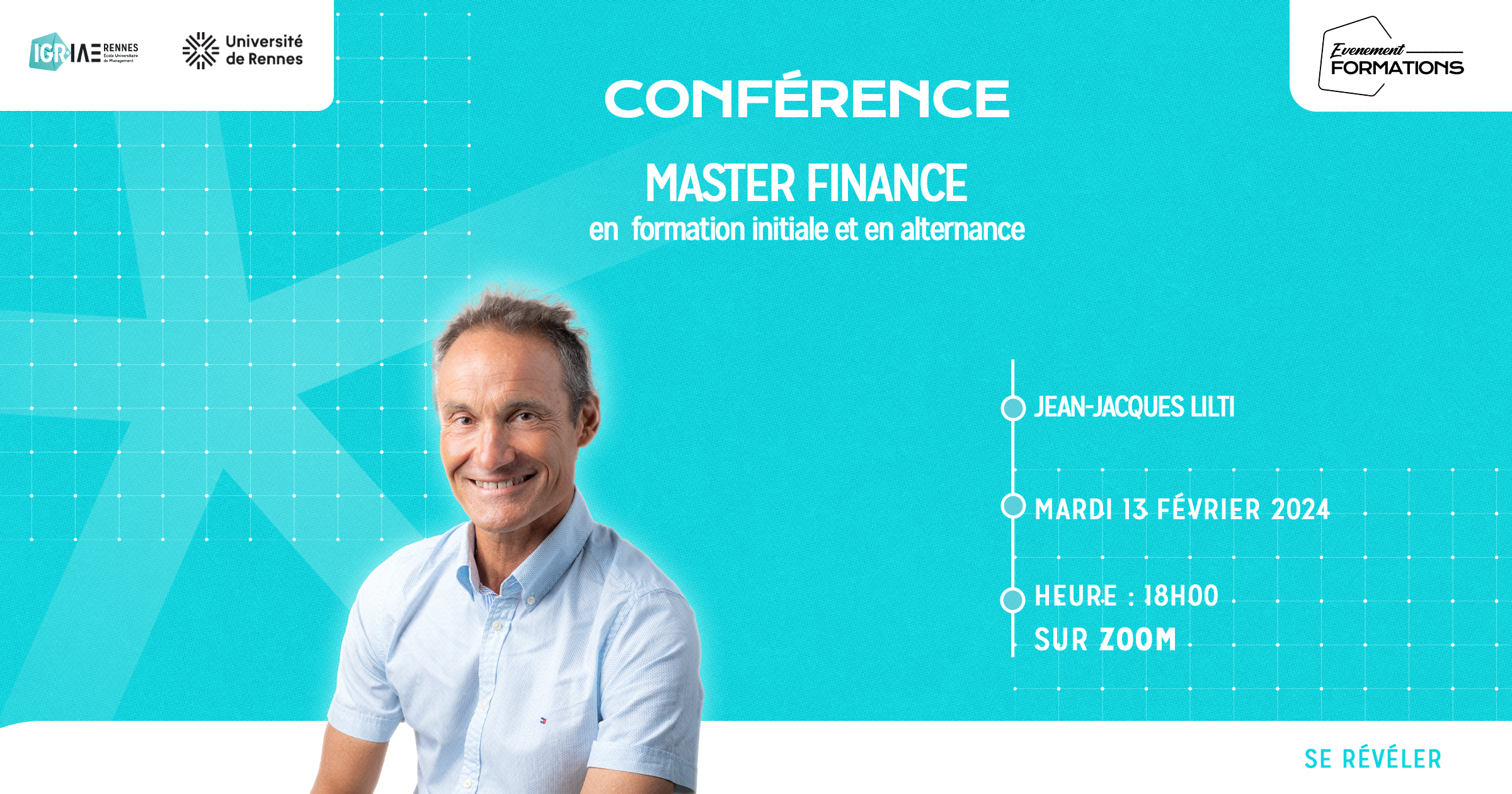 Conférence en ligne Master Finance le 13 février