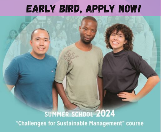 Summer School 2024 – Apply now to benefit from Early Bird rate
