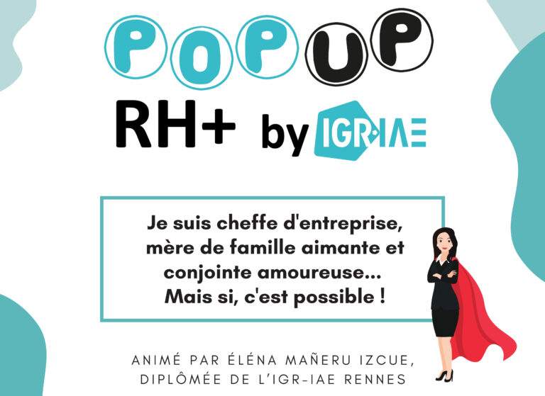 Cinquième Pop Up RH + le 17 avril