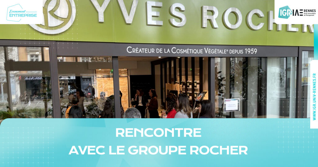 Collaboration Groupe Rocher et IGR-IAE Rennes