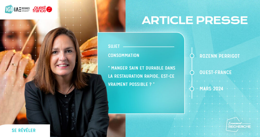 Presse – Manger sain et durable dans la restauration rapide est-ce vraiment possible ?