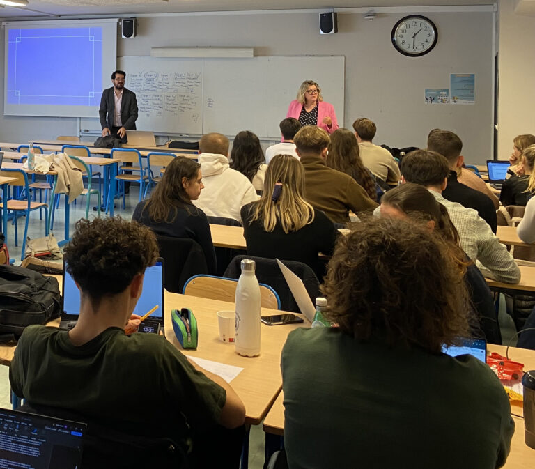 Les étudiants de Master CCA