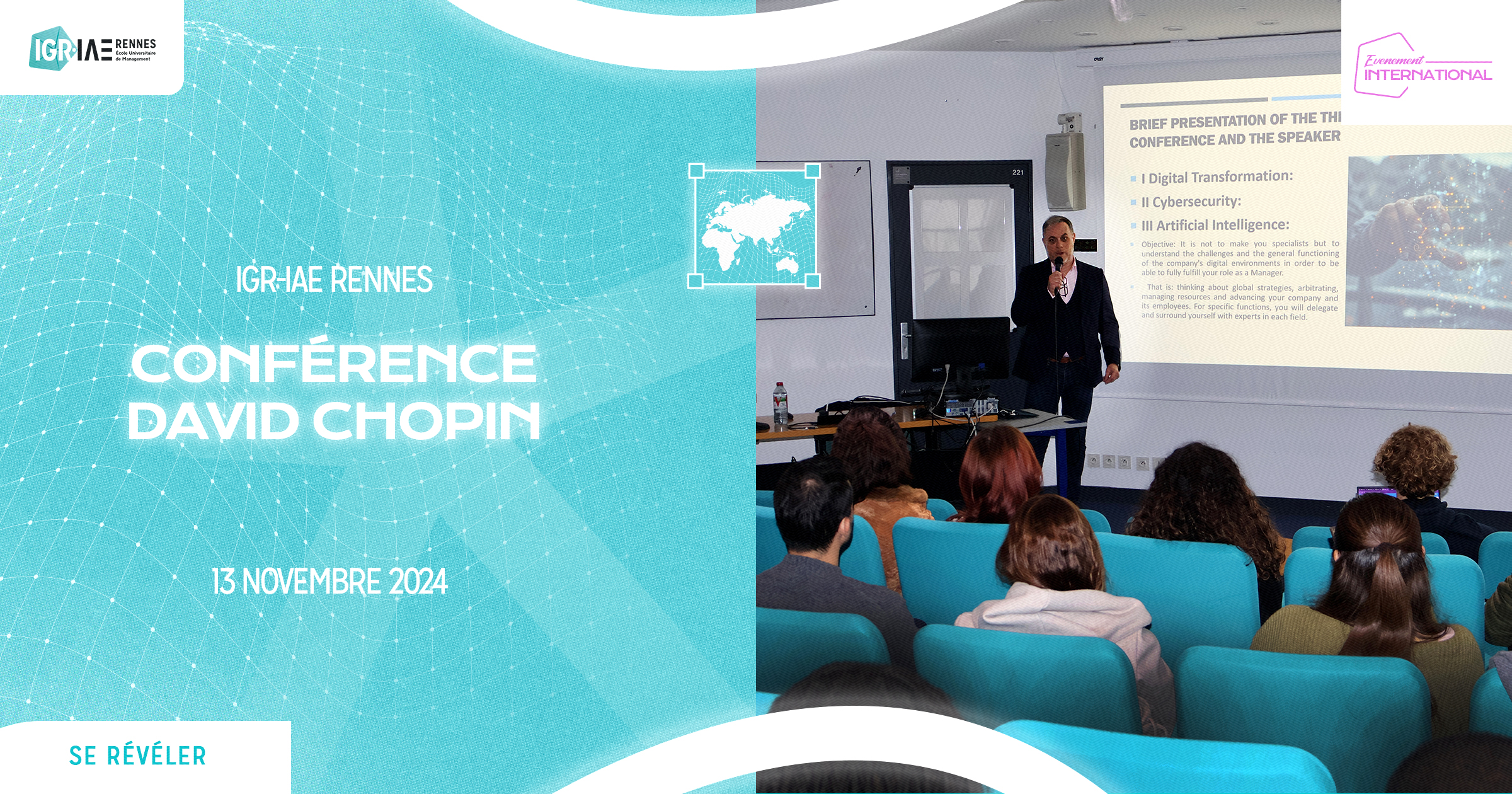 Conference: Introduction to digital transformation, cybersecurity and artificial intelligence