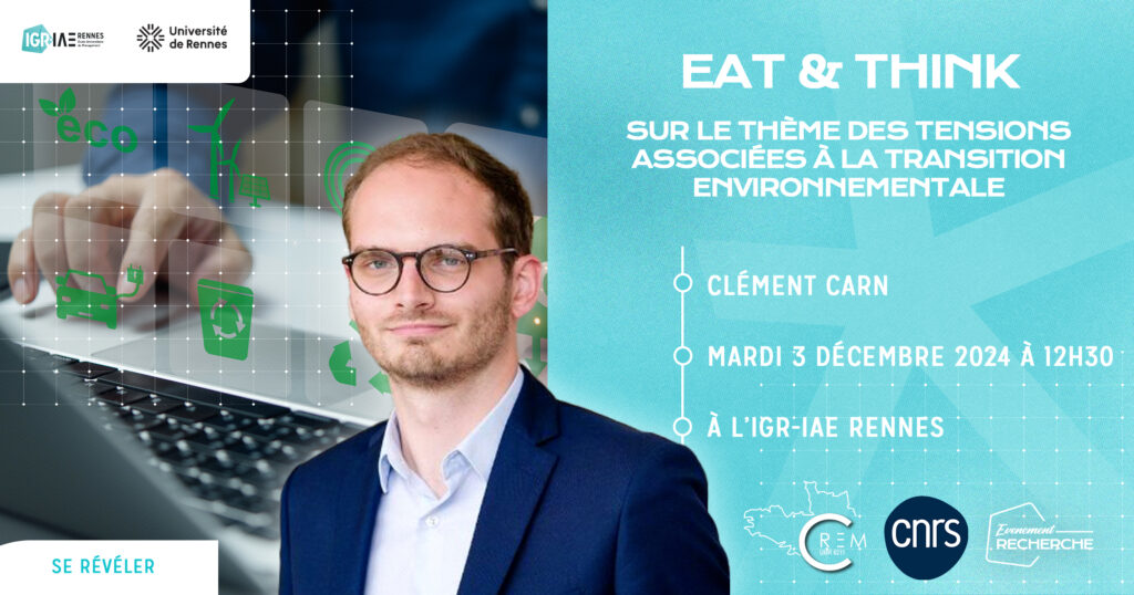 Eat & Think le mardi 3 décembre 2024