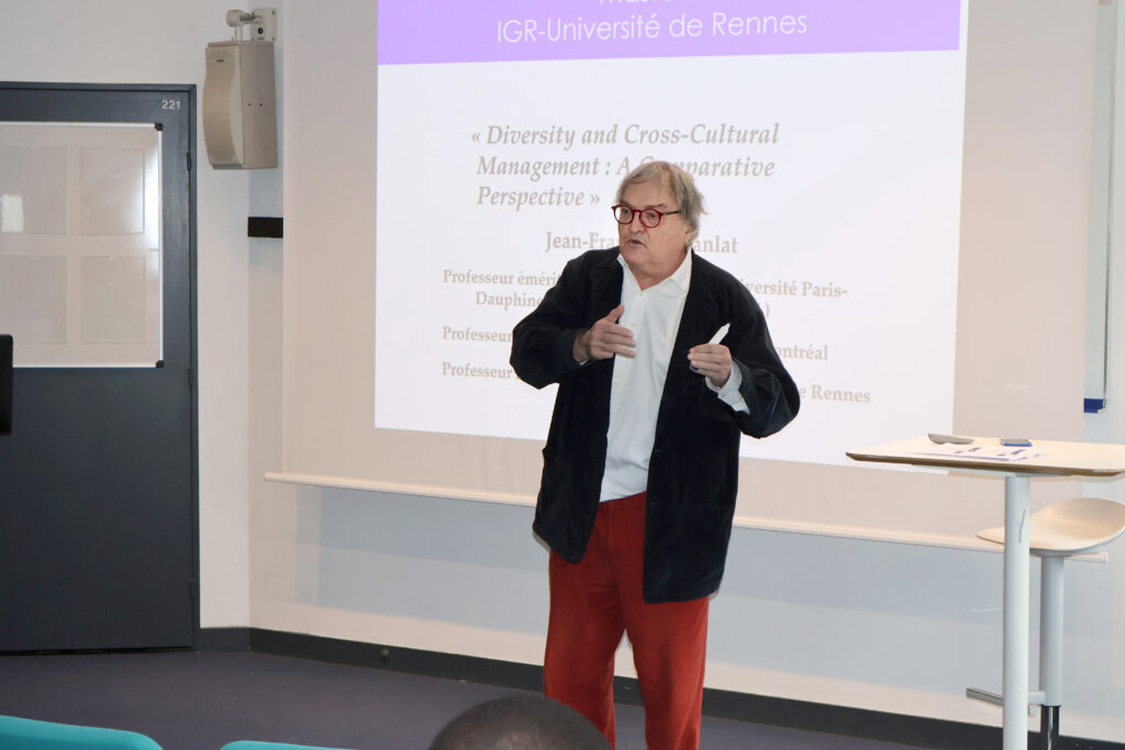 Intervention de Jean-François Chanlat