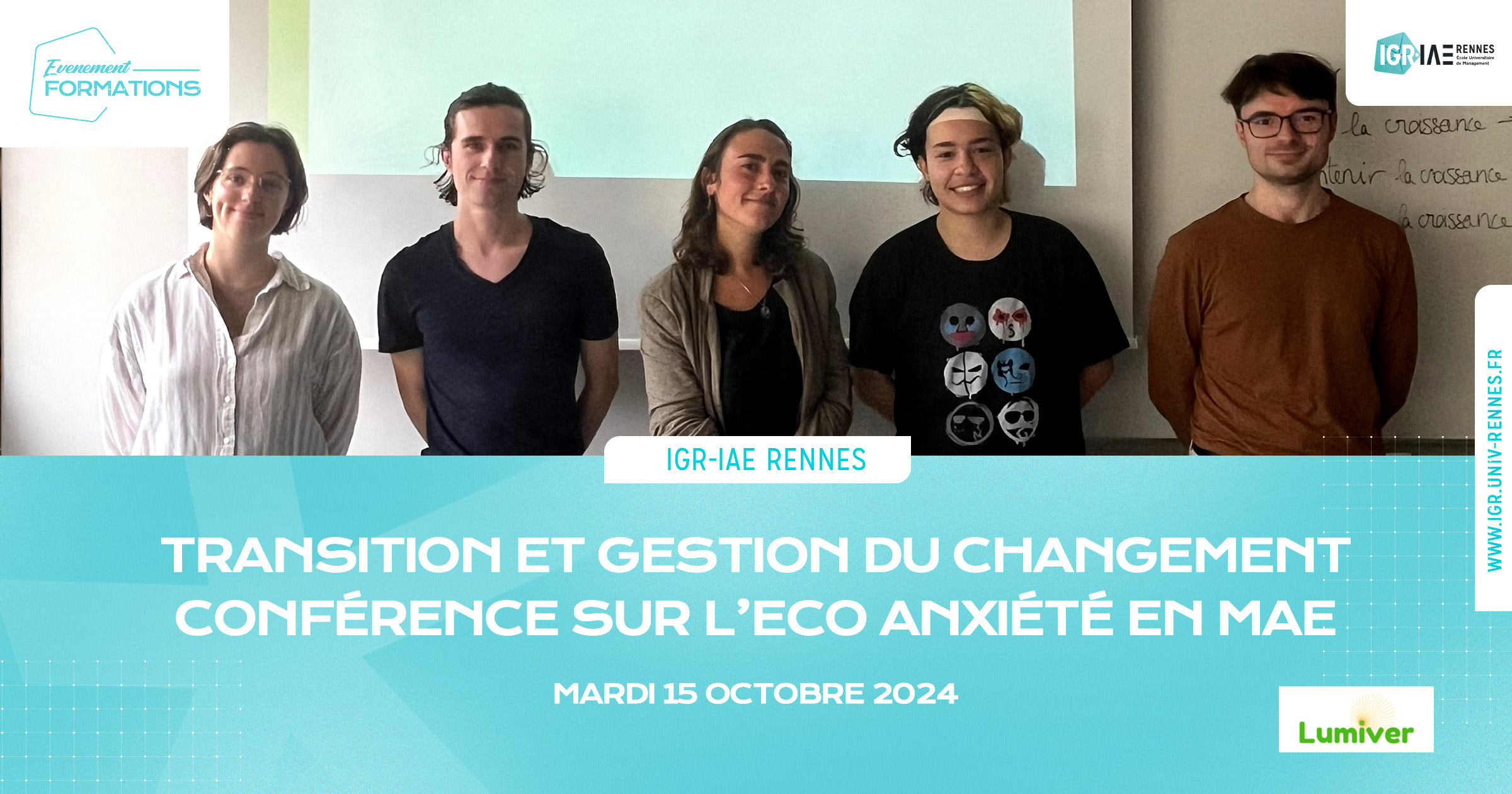 Master 2 MAE : conférence sur l’Eco Anxiété