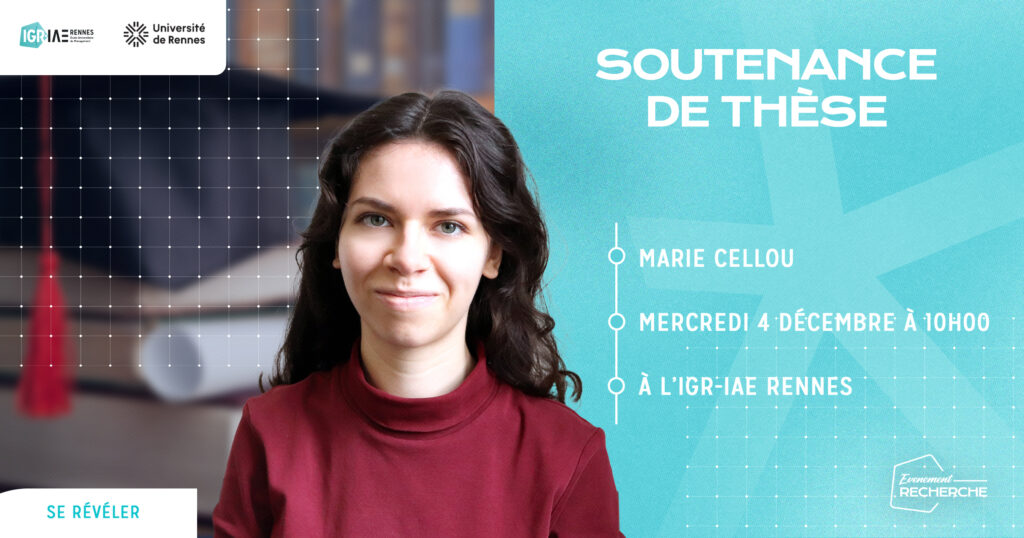Soutenance de thèse de Marie Cellou