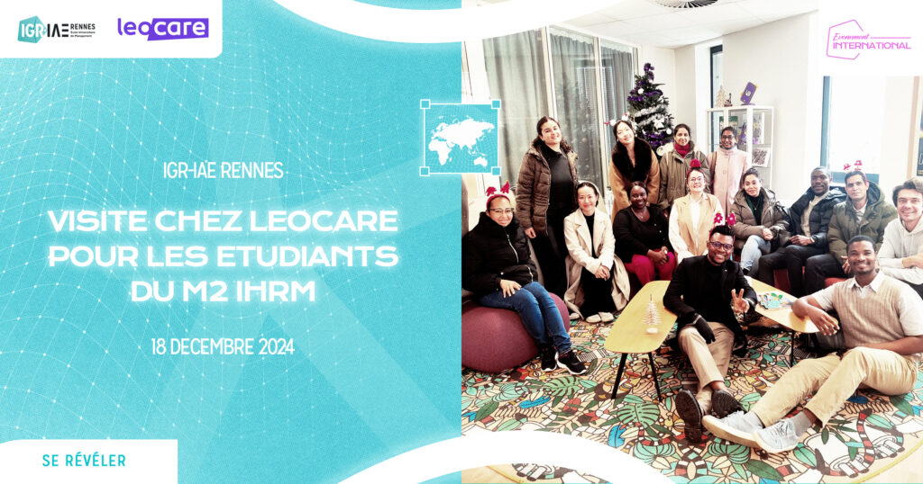 Visite chez Leocare pour les M2 IHRM