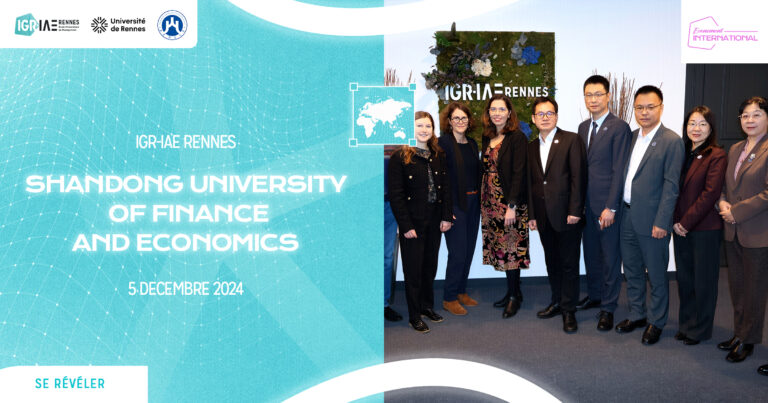 Visit from the delegation from Shandong University of Finance and Economics