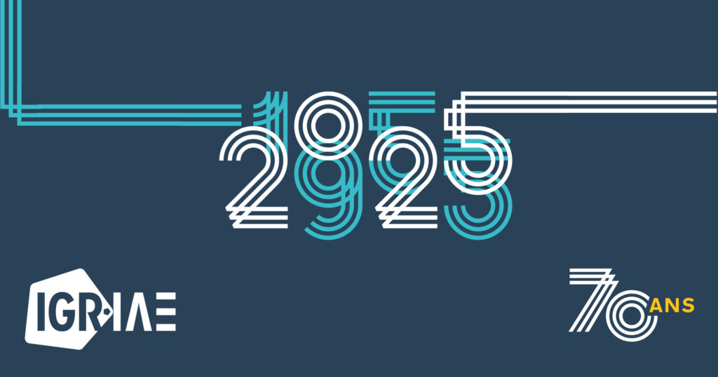 ✨Bonne année 2025✨ Une année spéciale pour l’IGR-IAE Rennes qui célèbre ses 70 ans !
