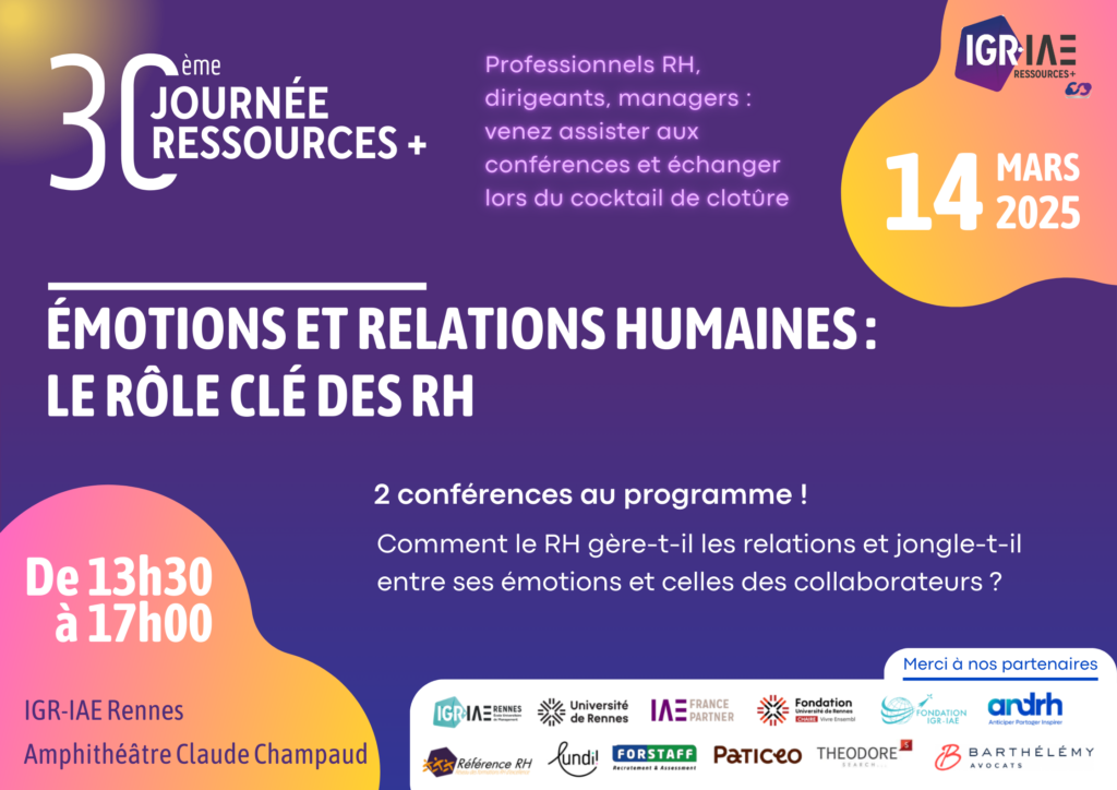 30ᵉ édition de la Journée Ressources Plus le vendredi 14 mars 2025