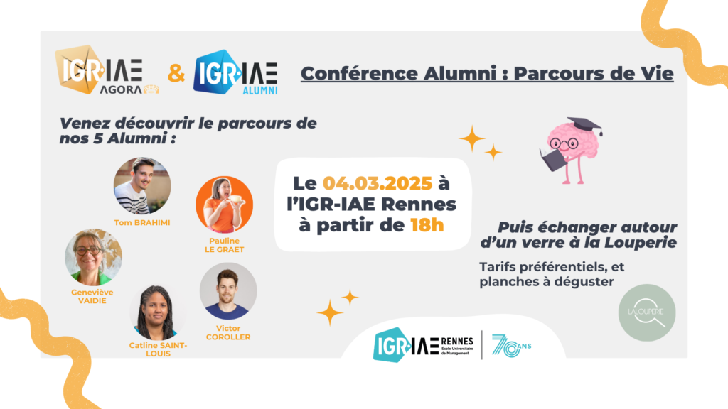 Conf’AGORA : Parcours de Vie