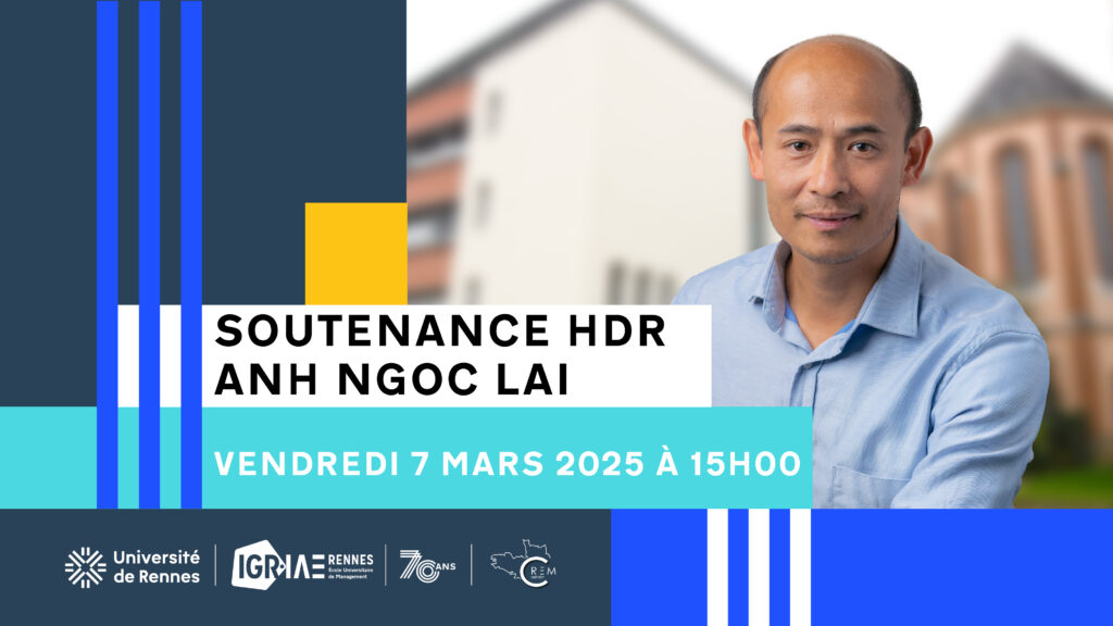 Soutenance HDR de Anh Ngoc Lai