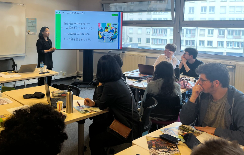 Workshop pour les étudiants du CFJM avec l’entreprise japonaise JR East