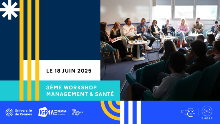 3ème Workshop « Management et Santé »