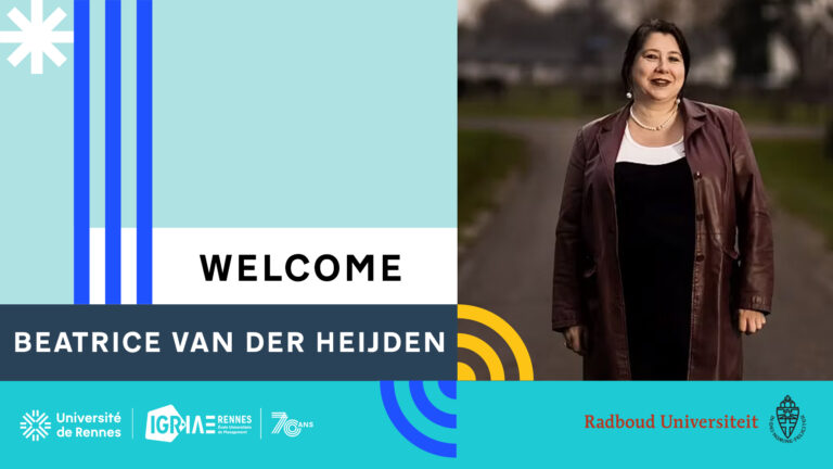 Beatrice van der Heijden de la Radboud Universiteit de Nijmegen aux Pays-Bas